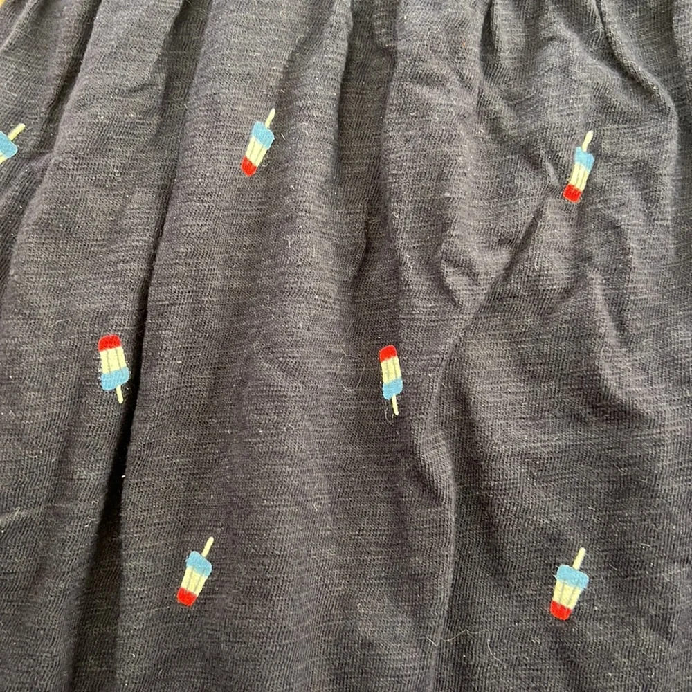 BabyGap Toddler Girl Navy Blue Popsicle Print Dress Size 3t